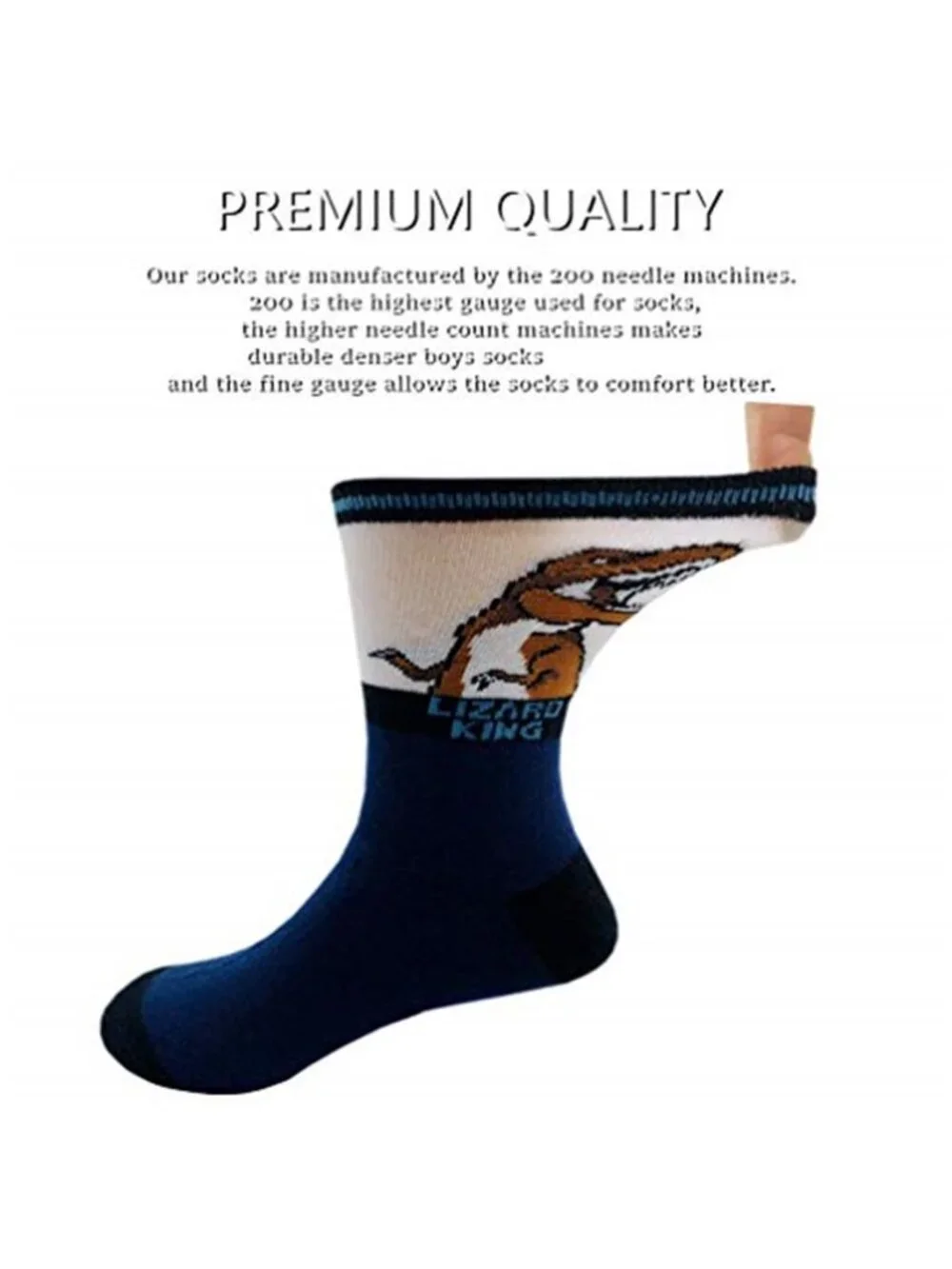 10 Pairs Kids Boys Cartoon Dinosaurs Pattern Sport Socks